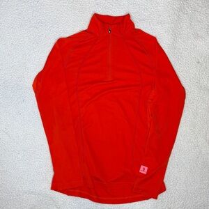 Scott Bright Orange Lightweight 1/4 Zip Pullover: Size 4-6